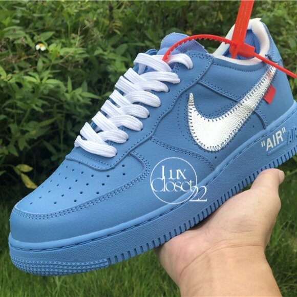 Nike x Off-White Air Force 1 Low 'MCA a size 9 Men - Picture 4 of 9